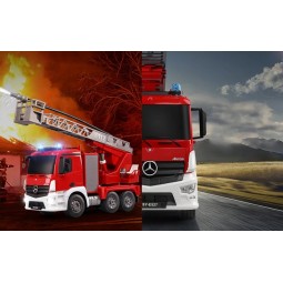 Double Eagle Mercedes-Benz Antos Fire Truck E527 žaislinė gaisrinė mašina su nuotolinio valdymo pultu kaune