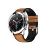 Colmi SKY 5 PLUS 45mm Smart Watch, Leather Strap, Black/Brown - išmanusis laikrodis kaina