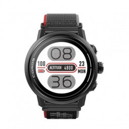 Coros APEX 2 43mm Outdoor Watch, Black, Nylon Band - išmanusis laikrodis pigiai