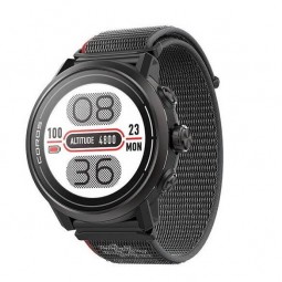 Coros APEX 2 43mm Outdoor Watch, Black, Nylon Band - išmanusis laikrodis lizingu