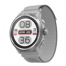 Coros APEX 2 Pro 46mm Outdoor Watch, Grey, Nylon Band - išmanusis laikrodis internetu