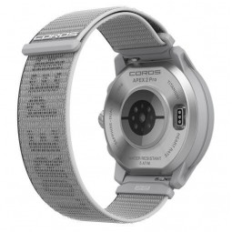 Coros APEX 2 Pro 46mm Outdoor Watch, Grey, Nylon Band - išmanusis laikrodis lizingu