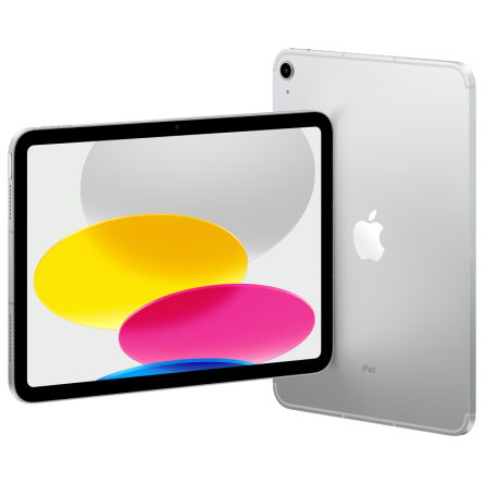 Apple iPad 10.9" Wi-Fi + Cellular 64GB 10th Gen (2022) Silver - planšetinis kompiuteris kaina