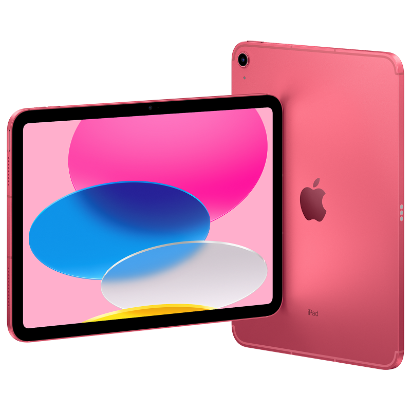 Apple iPad 10.9" Wi-Fi + Cellular 64GB 10th Gen (2022) Pink - planšetinis kompiuteris kaina