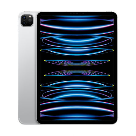 Apple iPad Pro 11" Wi-Fi + Cellular 256GB - Silver 4th Gen (2022) - planšetinis kompiuteris kaina