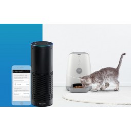 Xiaomi Petoneer Nutri Vision PF002 Smart Pet Feeder with Camera - išmanusis naminių gyvūnų maisto dozatorius išsimokėtinai