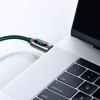 Baseus Display Fast Charging Type C to Type C 100W, 1m, Green - greito įkrovimo kabelis atsiliepimai