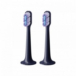 Xiaomi Electric Toothbrush T700 Replacement Heads, 2pcs, Blue - elektrinio dantų šepetėlio galvutės pigiau