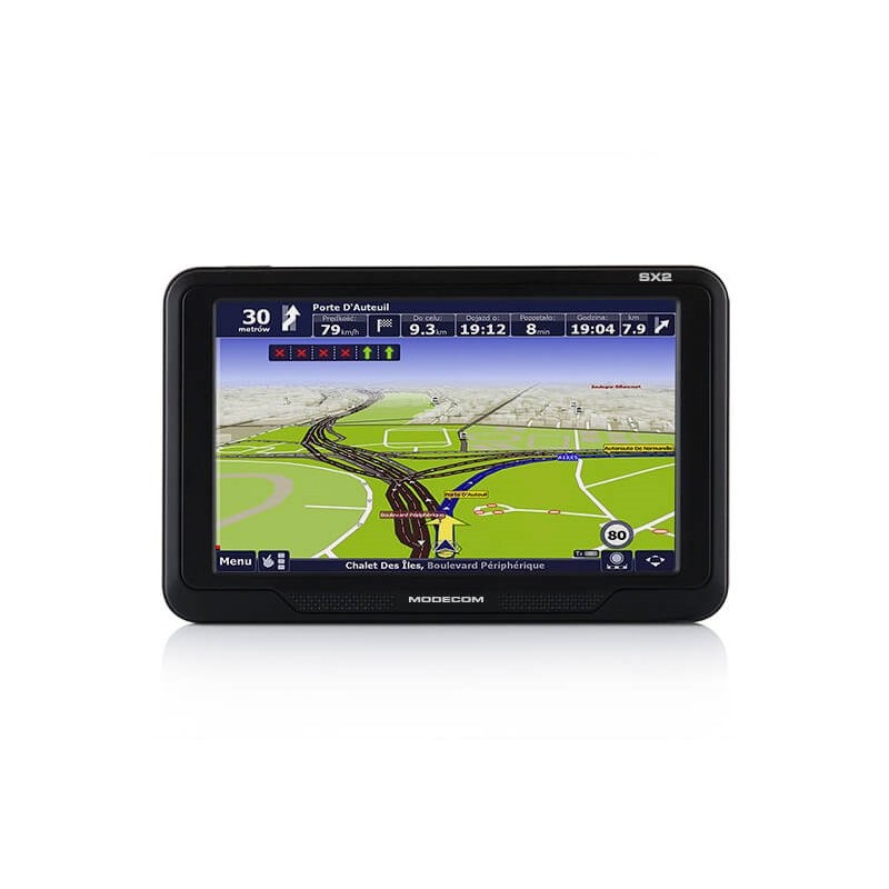 Modecom FreeWAY SX2 LCD + Mapfactor EU - 5" GPS navigacija lengviesiems automobiliams ir sunkvežimiams kaina