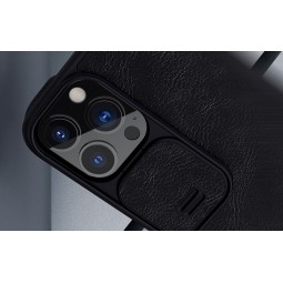Nillkin Qin Pro Leather Case for iPhone 13 Pro Max - telefono dėklas internetu