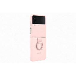 Samsung Silicone Cover with Ring PF721TPE for Galaxy Flip 4, Pink - telefono dėklas pigiau