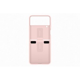 Samsung Silicone Cover with Ring PF721TPE for Galaxy Flip 4, Pink - telefono dėklas internetu