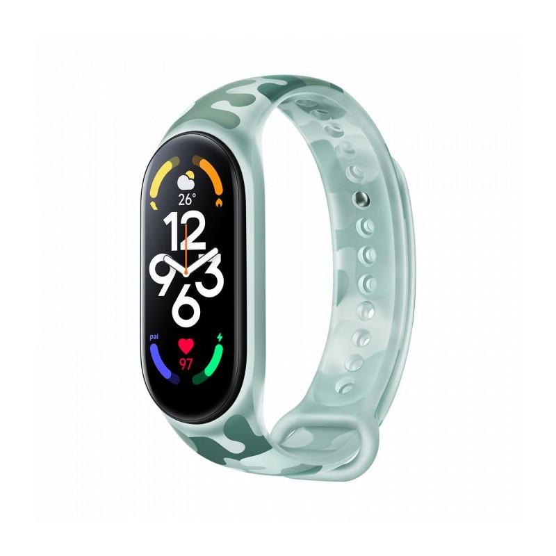 Xiaomi Smart Band 7 Strap, Khaki Green - apyrankė kaina Xiaomi Smart Band 7 Strap, Khaki Green - apyrankė kaina