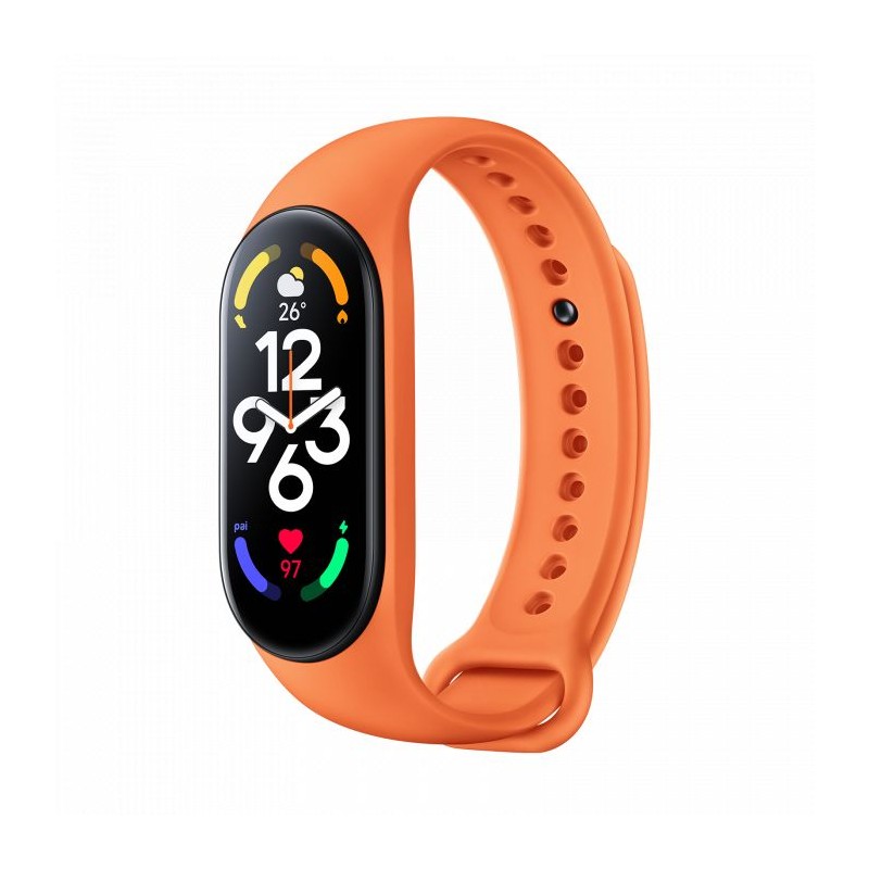 Xiaomi Smart Band 7 Strap, Orange - apyrankė kaina