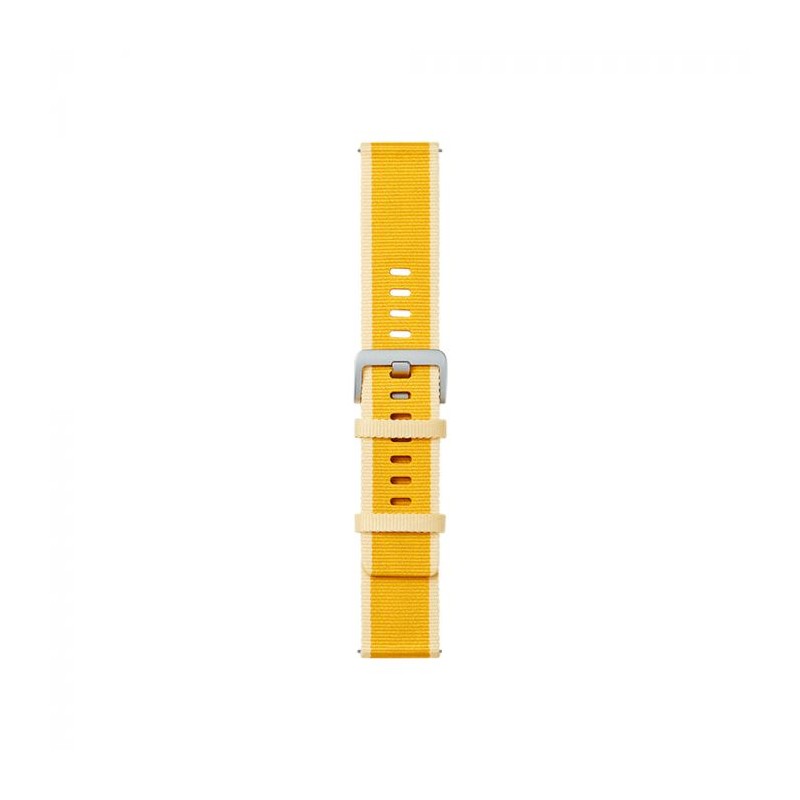 Xiaomi Watch S1 Active Braided Nylon Strap, Maize Yellow - apyrankė kaina Xiaomi Watch S1 Active Braided Nylon Strap, Maize Yellow - apyrankė kaina
