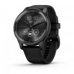 Garmin vivomove Trend 40mm Black, Silicone, išmanusis laikrodis kaina