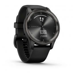 Garmin vivomove Trend 40mm Black, Silicone, išmanusis laikrodis internetu