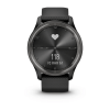 Garmin vivomove Trend 40mm Black, Silicone, išmanusis laikrodis pigiai