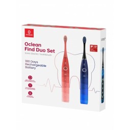 Xiaomi Oclean Find Duo Set Electric Toothbrush Red/Blue - elektriniai dantų šepetėliai pigiau