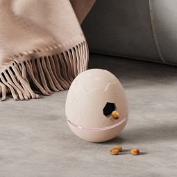Cheerble Wicked Egg Interactive Pet Toy, Apricot -  interaktyvus žaislas augintiniams internetu