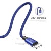 Baseus Lightning Artistic 2A 5m kabelis, mėlynas pigiau