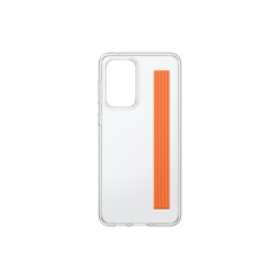 Samsung Slim Strap Cover Case XA336CTE for Galaxy A33 5G, Transparent - telefono dėklas su dirželiu internetu