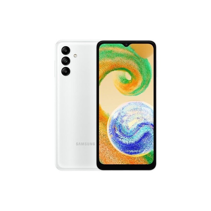 Samsung Galaxy A04s 3/32GB DS A047F White išmanusis telefonas kaina