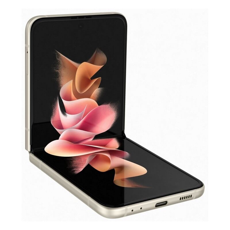 Samsung Galaxy Z Flip3 5G 256GB F711BZ, Cream - išmanusis telefonas kaina