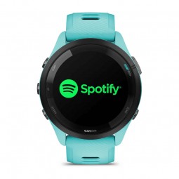 Garmin Forerunner 265 Music 46mm, Aqua, Silicone, GPS - išmanusis laikrodis internetu