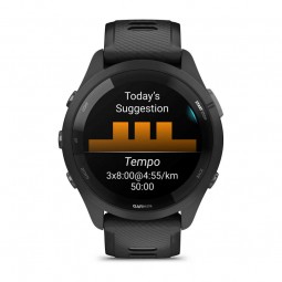 Garmin Forerunner 265 Music 46mm, Powder Gray, Silicone, GPS - išmanusis laikrodis išsimokėtinai