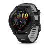 Garmin Forerunner 265 Music 46mm, Powder Gray, Silicone, GPS - išmanusis laikrodis kaina