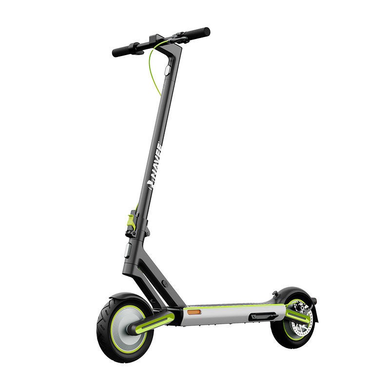 Navee S65 Electric Scooter, Black/Green/White - elektrinis paspirtukas, juodas, žalias, baltas kaina