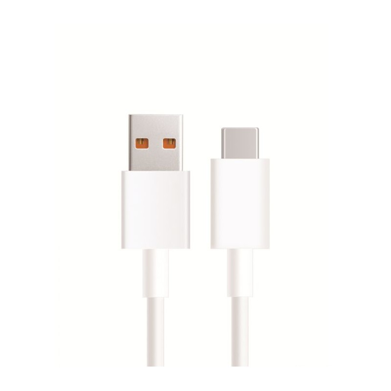 Xiaomi 6A Type-A to Type-C Cable, 1m, White - kabelis kaina