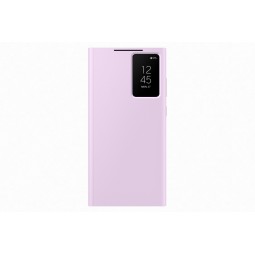Samsung Smart View Wallet Case ZS918CVE for Galaxy S23 Ultra, Lilac - - telefono dėklas kaina