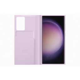 Samsung Smart View Wallet Case ZS918CVE for Galaxy S23 Ultra, Lilac - - telefono dėklas internetu