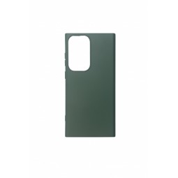Just Must Silicone Case for Samsung for Galaxy S23 Ultra, Dark Green - telefono dėklas kaina
