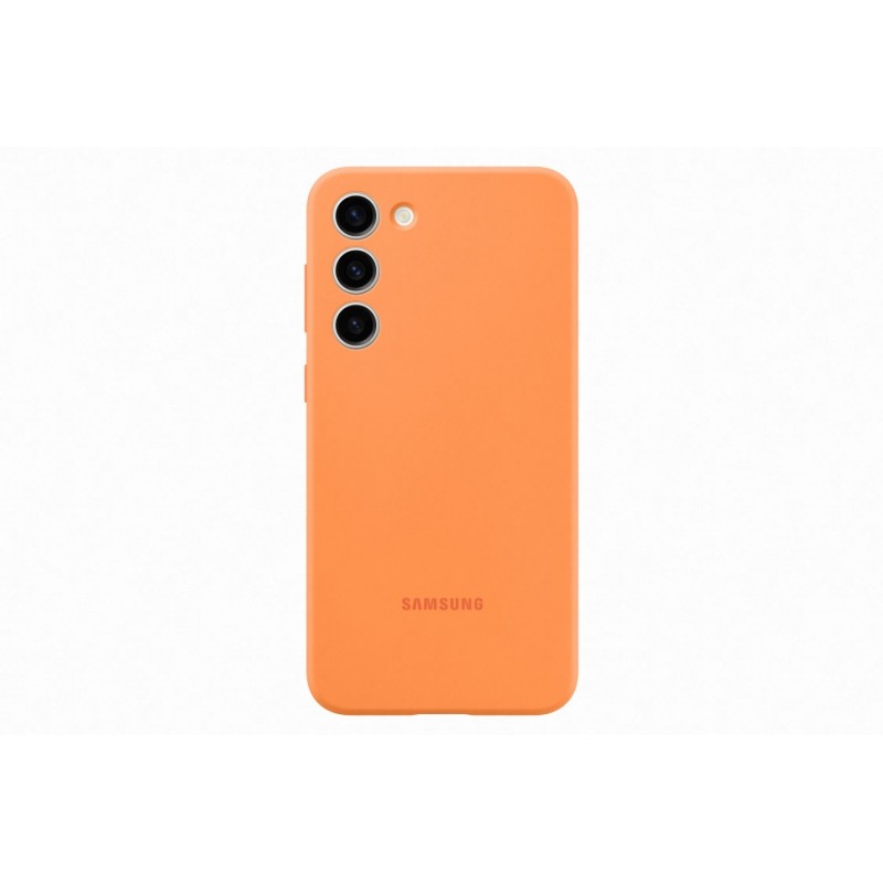 Samsung Silicone Cover ZS916CBE for Galaxy S23+, Orange - telefono dėklas kaina