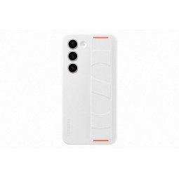 Samsung Silicone Grip Cover GS911TWE for Galaxy S23, White - telefono dėklas kaina