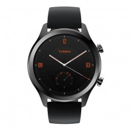 TicWatch C2, Onyx Black - išmanusis laikrodis kaina