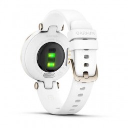Garmin Lily Sport 34mm Creamy Gold / White, Silikone, išmanusis laikrodis pigiai