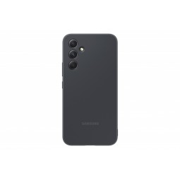 Samsung Silicone Case PA546TBE for Galaxy A54, Black - telefono dėklas kaina