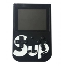 Sup Handheld Retro Game Console (400 NES Games), Black - retro klasikinis nešiojamas žaidimų kompiuteris kaina