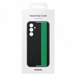 Samsung Haze Grip Case XA546CBE for Galaxy A54 5G, Black - telefono dėklas garantija