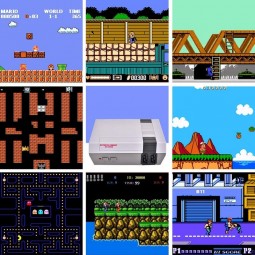 Mini Anniversary Edition Retro Console (500 NES games) - retro žaidimų konsolė su 500 integruotų žaidimų Kaunas