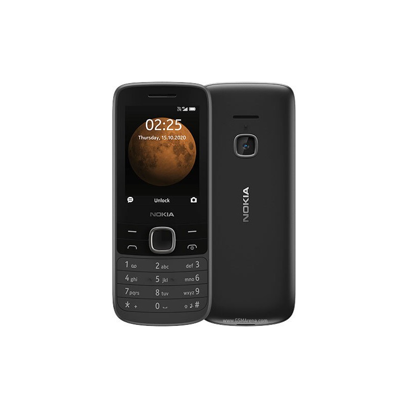 Nokia 225 4G DS Black TA-1316 - mobilusis telefonas, juodas kaina