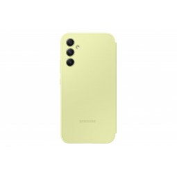 Samsung Smart View Wallet Case ZA346CGE for Galaxy A34, Lime - telefono dėklas pigiau