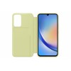 Samsung Smart View Wallet Case ZA346CGE for Galaxy A34, Lime - telefono dėklas internetu