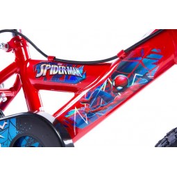 Huffy Spider-Man 12" Bike - vaikiškas dviratis, mėlyna / raudona atsiliepimas