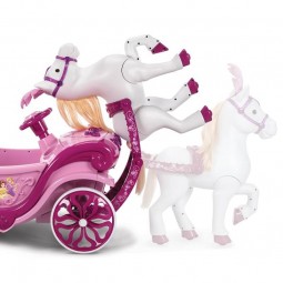 Huffy Princess Carriage 6v - elektrinė karieta, rožinė išsimokėtinai