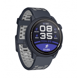 Coros PACE 2 Premium 42mm GPS Sport Watch, Dark Navy, Silicone - multisportinis išmanusis laikrodis išsimokėtinai